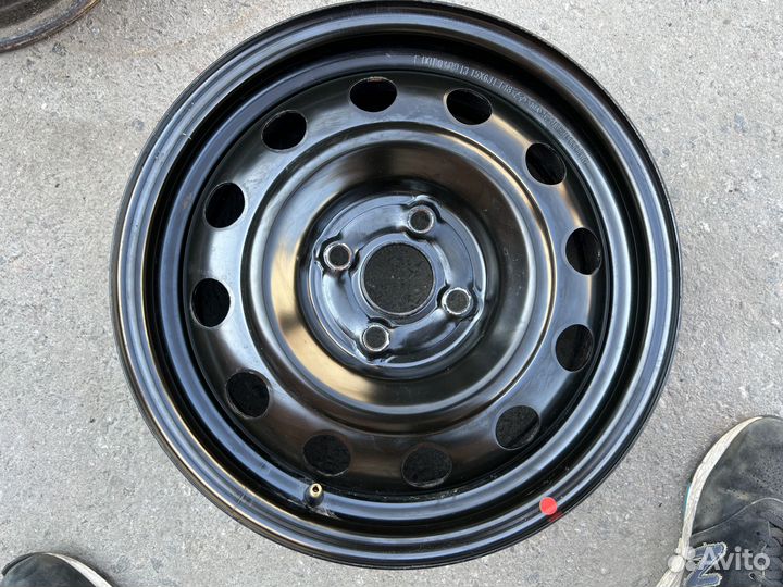 Штампованный диски Hyundai Kia R15 4x100 ET 48