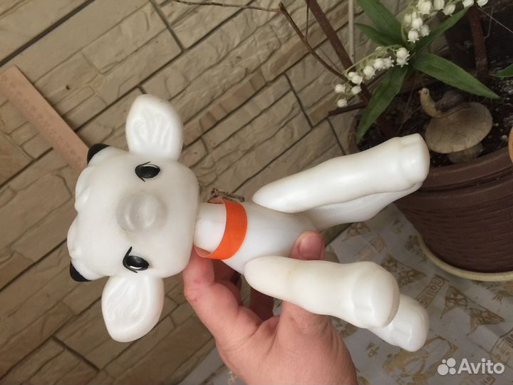 Игрушка СССР. Дутыш. Теленок