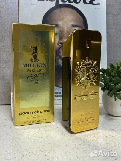 Paco Rabanne 1 Million Parfume 100 ml оригинальный