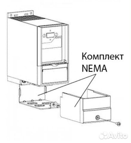 Монтажный комплект Danfoss nema1 - M4