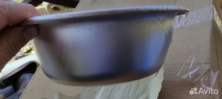 Тарелка металлическая