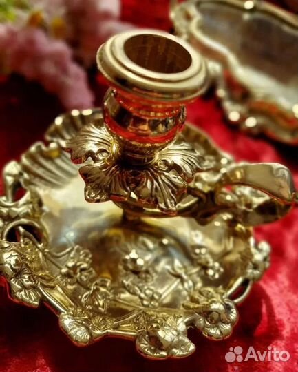 Подсвечник Латунный