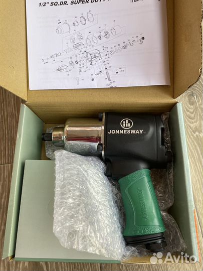 Гайковерт Jonnesway jai -1054 (новый)