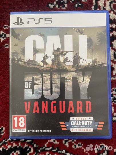 Call of Duty vanguard ps5 диск