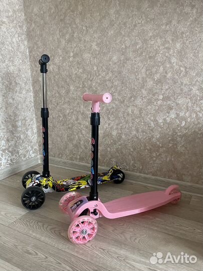 Самокат детский трехколесный