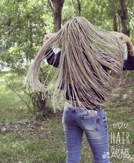 Плетение афрокосичек