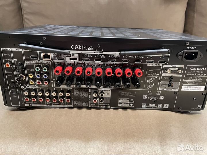 Av ресивер onkyo TX-RZ710