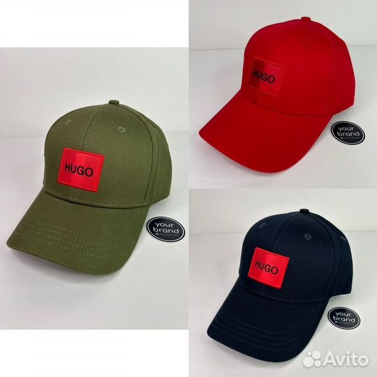 Кепка / бейсболка hugo белая