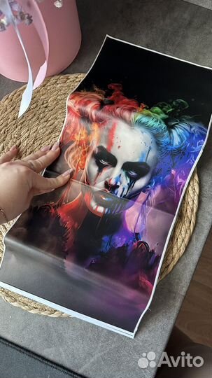 Наклейки на стойки 22*50см