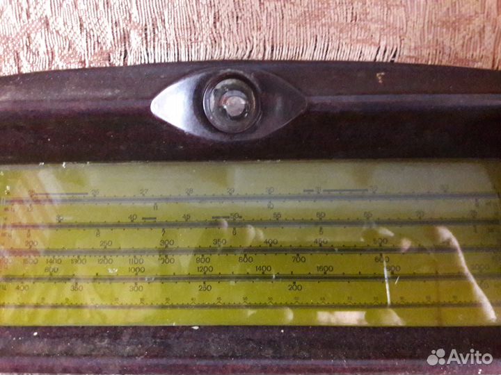 Ламповый радиоприемник Балтика г Рига 1951г выпуск