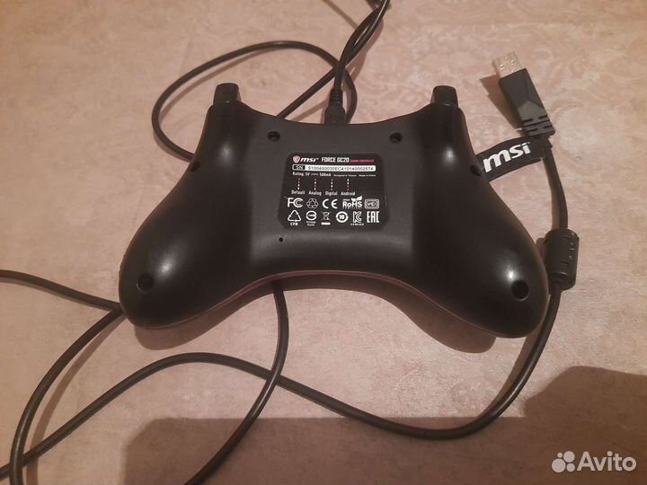 Геймпад для пк msi