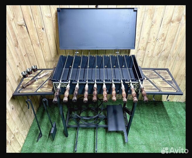 Мангал 4-6 мм с крышкой