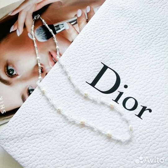 Колье для невесты с жемчугом