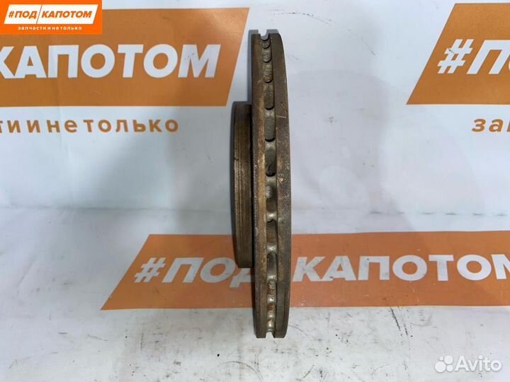 Диск тормозной передний Volkswagen Polo 5 2012