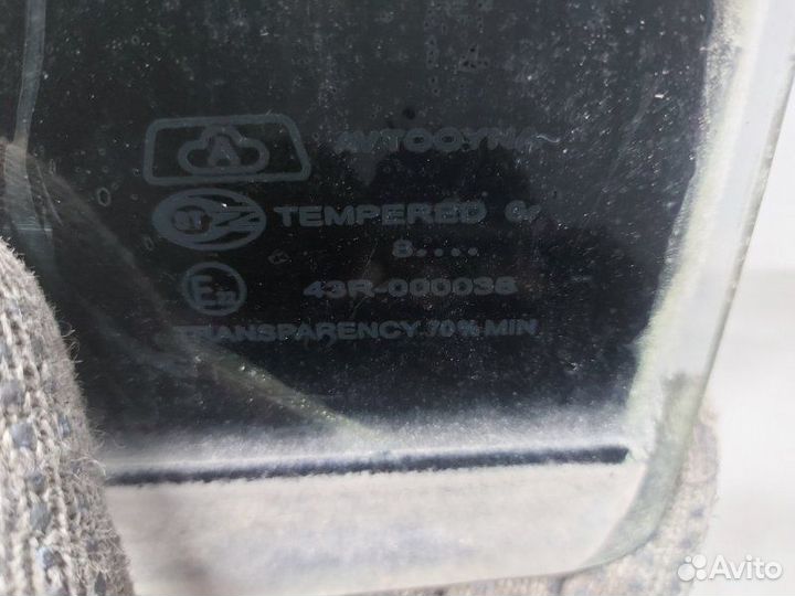 Стекло заднее левое Daewoo Nexia N150 F16D3