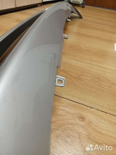 Накладка бампера переднего mitsubishi outlander