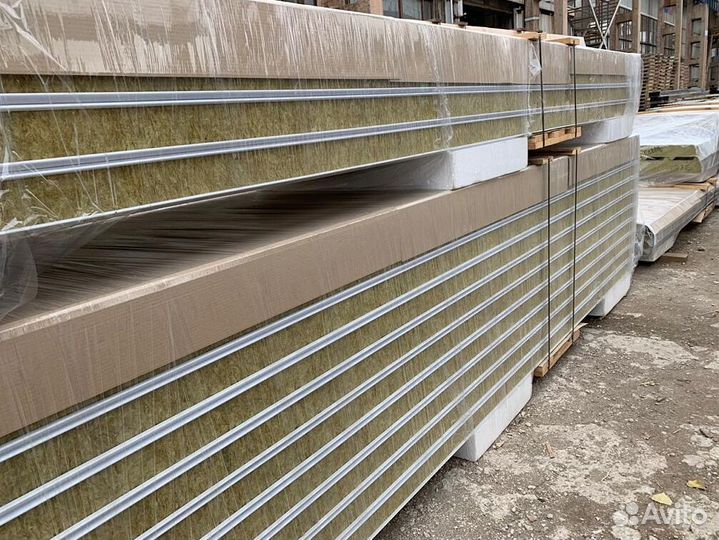 Сэндвич-панели с установкой