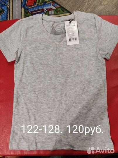 Новые футболки от 5 до 7 лет