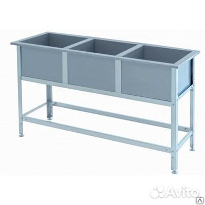 Ванна моечная из нержавейки