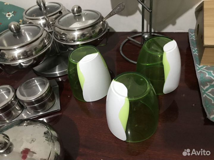 Менажницы, стаканы