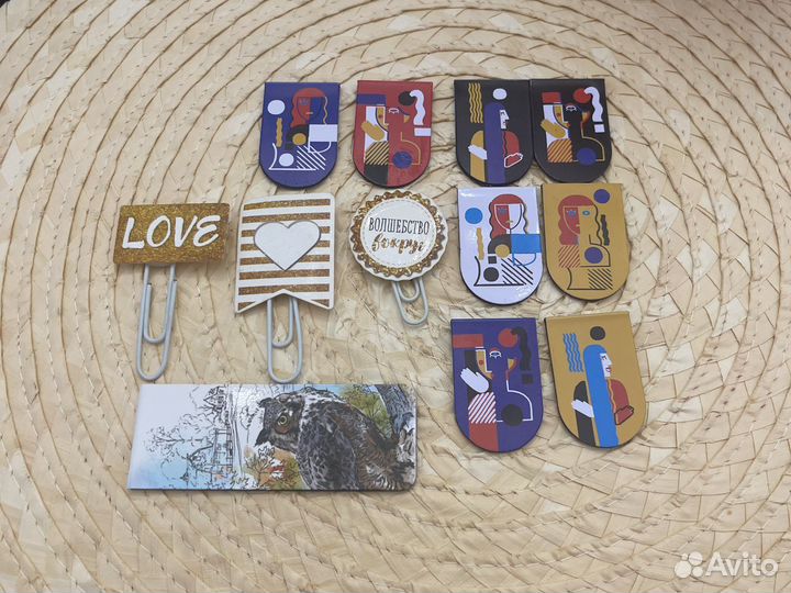 Магнитные закладки для книг