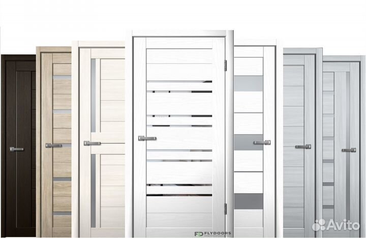 Двери межкомнатные новые экошпон