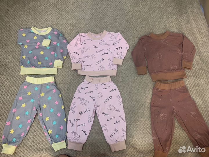 Вещи пакетом для девочки 74 80