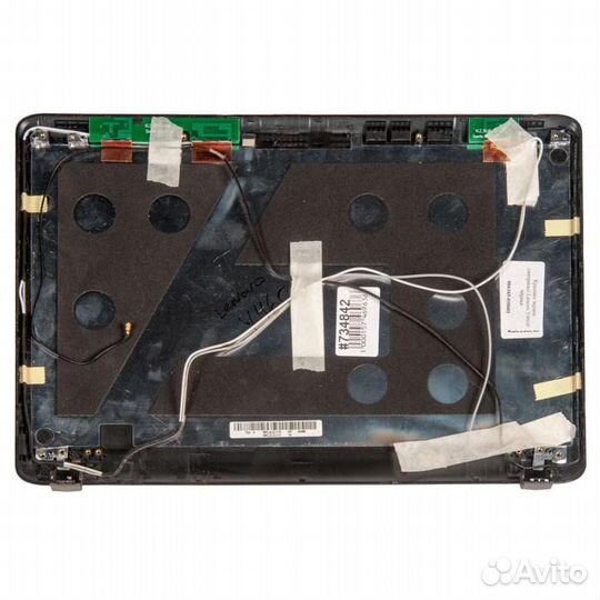 Крышка экрана (матрицы) Lenovo Y460P чёрная, мелки