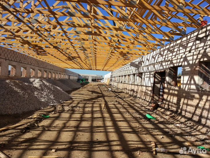 Стропильные фермы на мзп