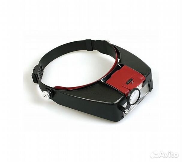 Лупа налобная с подсветкой Veber MG81007-A, 1,8x-4