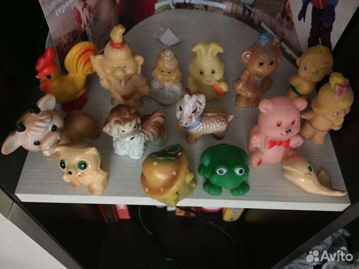 Игрушки резиновые