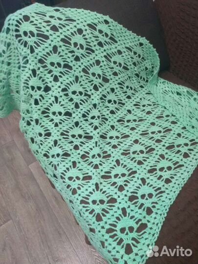 Вязаный платок