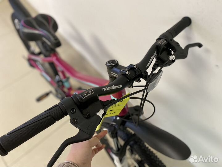 Велосипед для девочки алюминиевый