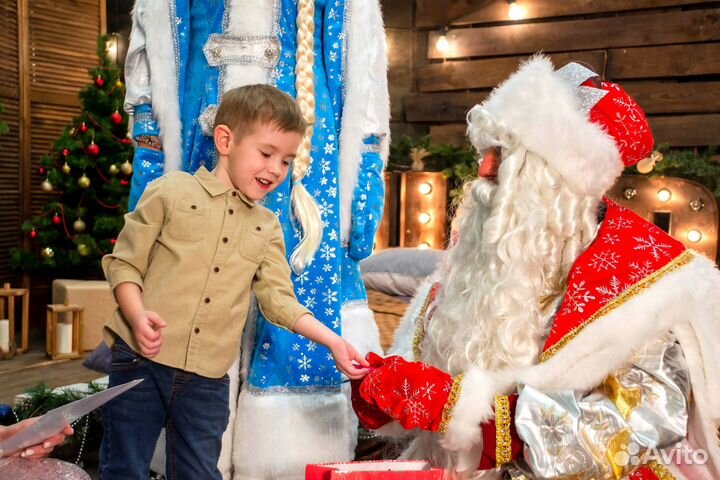 Дед Мороз и Снегурочка на дом выезд поздравление