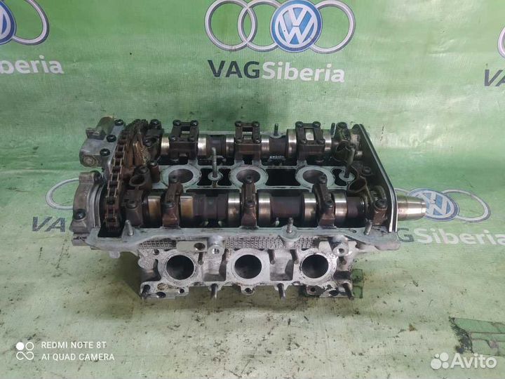 Головка блока цилиндров гбц левая 078103373AH audi