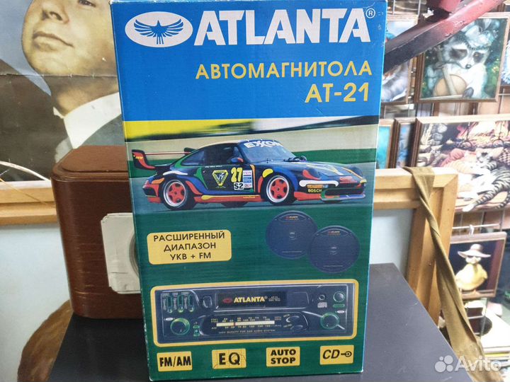 Магнитола автомагнитола atlanta AT-21