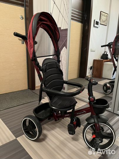 Трехколесный велосипед Maccan M-10 с ручкой