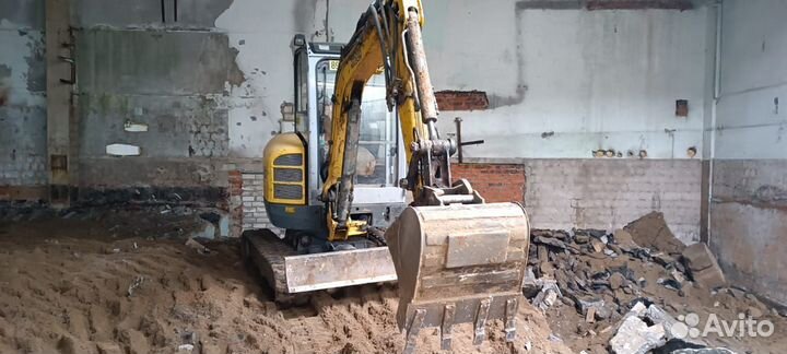Услуги мини экскаватора копка земляные работы