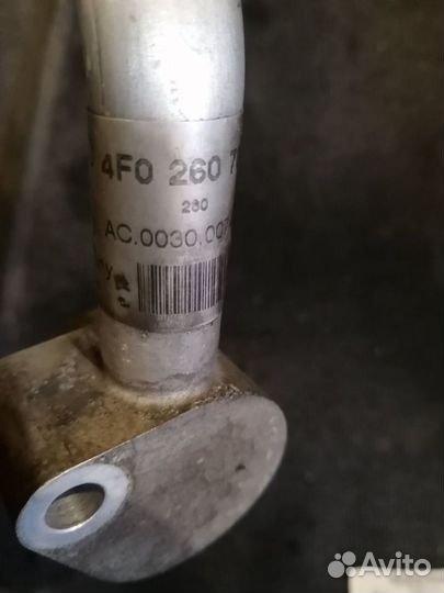 Трубка Кондиционера Ауди А6 С6 2010 год