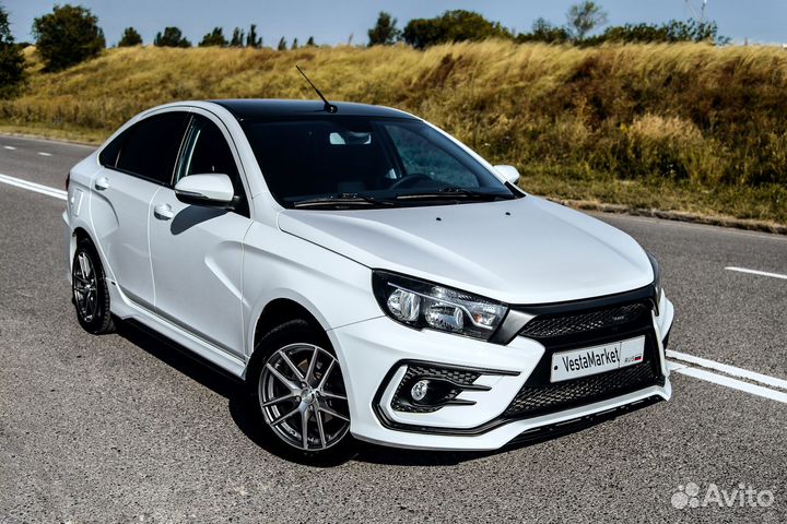 Тюнинг обвес Веста Хмуг не в цвет