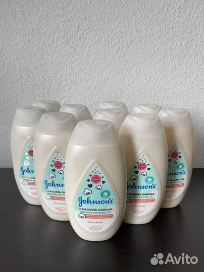 Детский шампунь/молочко Johnson’s Baby500/300/200