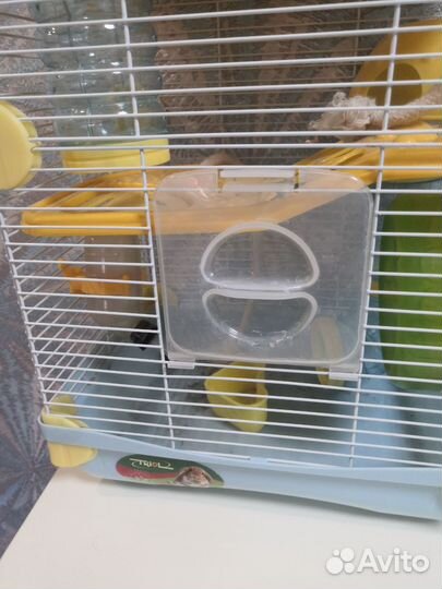Клетка для хомяка большая бу