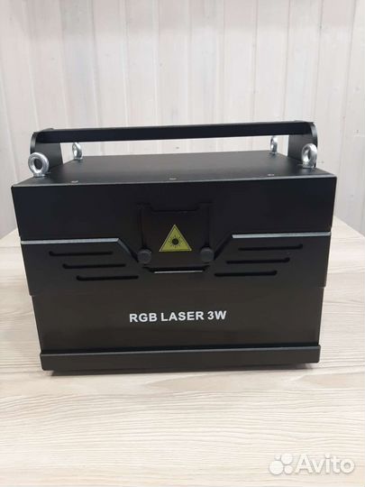 Лазер RGB 3W с 3D сканером