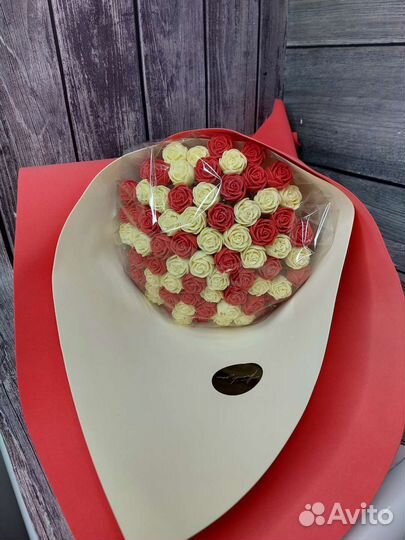 Букет из шоколадных роз