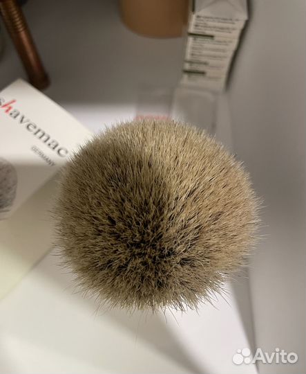 Помазок для бритья барсук Shavemac D-01 2 band