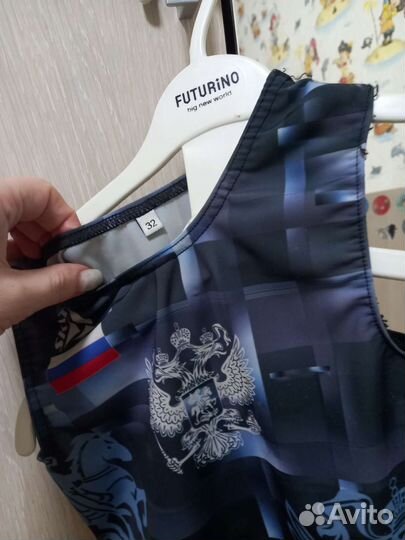 Купальник гимнастический рост 122-128