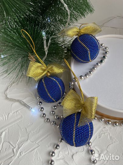 Ёлочные игрушки ручной работы
