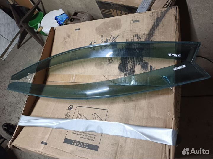 Ветровики на volkswagen polo