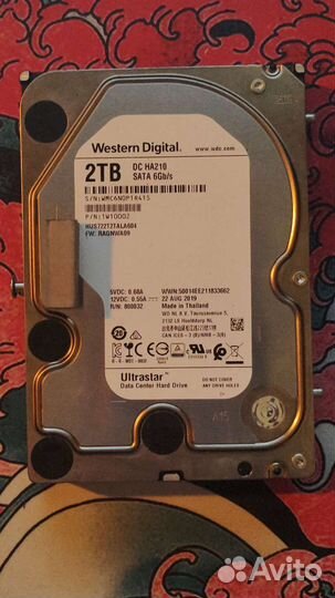 Жесткий диск hdd 2tb