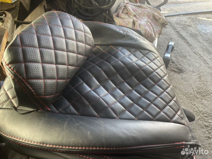 Чехлы экокожа автопилот для нива Шевроле